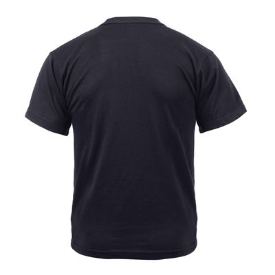 Thin BLUE LINE AMERICA map T-Shirt BLACK ROTHCO 1851 3