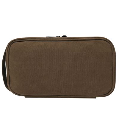 Rothco Deluxe Canvas Toiletry Travel Kit COYOTE