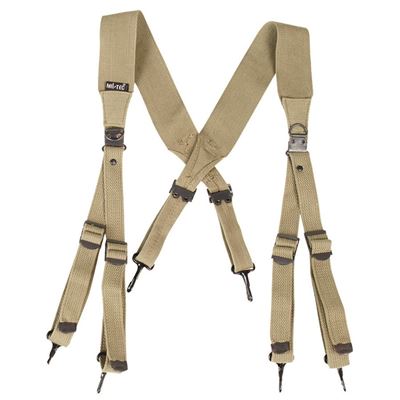 U.S. Harness Suspenders M36 SAND repro