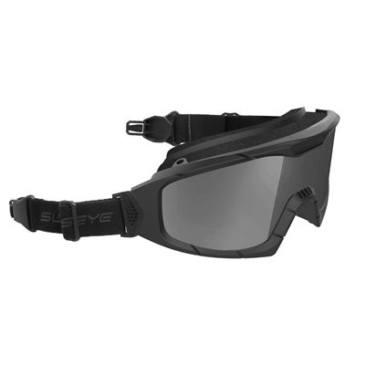 R-TAC Tactical Goggles 3 lenses BLACK + RX adapter + helmet adapter