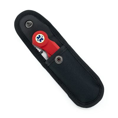 Folding Knife SEG-2 MEDIC kombi edge RED