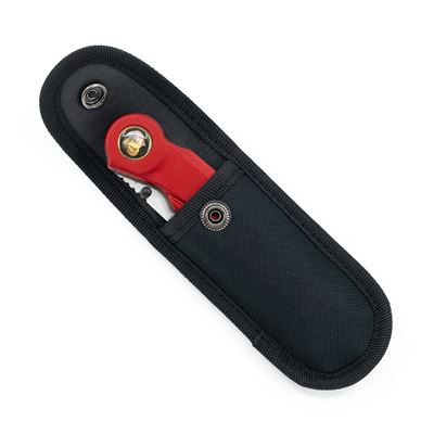 Folding Knife SEG-2 FIREFIGHTER kombi edge RED