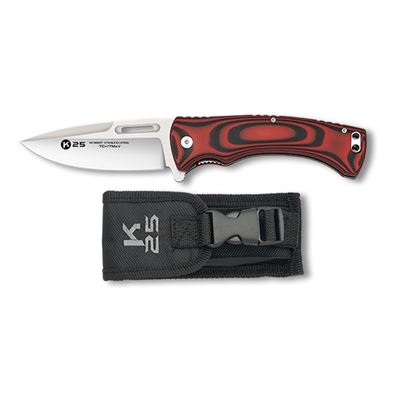 PENKNIFE folding WENGUE BLACK/RED