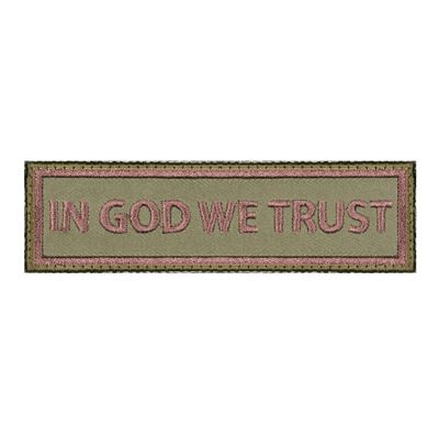 IN GOD WE TRUST Morale Patch