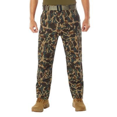 Rothco X Bear Archery Fred Bear Camo Tactical BDU Pants – Heavy-Duty Hunting Cargo Pants, Reinforced Knees