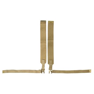 Knapsack straps with buckle British 'L' original pair