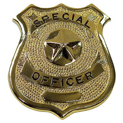 SPECIAL OFFICER Badge GOLD