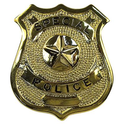 Badge SPECIAL POLICE GOLD
