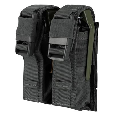 Pouch MOLLE FLASHBANG DOUBLE BLACK
