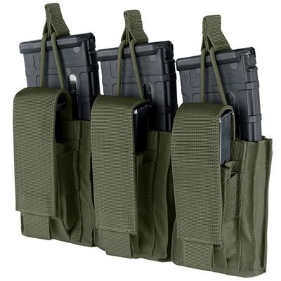 Triple Kangaroo Mag Pouch GEN II 3xAR/AK+3xM9 RANGER GREEN