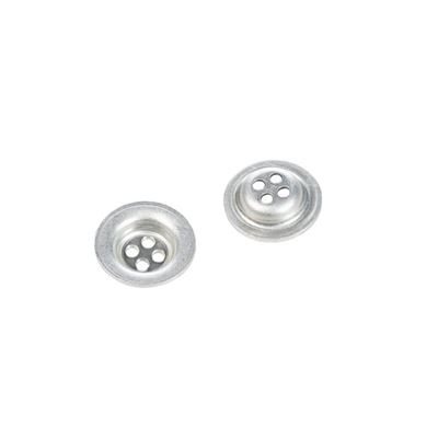 Button for NVA/BW tent, silver, ø 17 mm