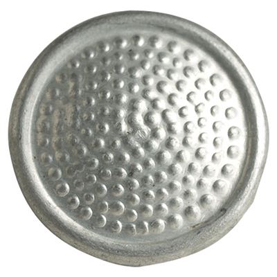 Button NVA ALU silver 16mm