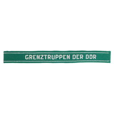 East German tape patch on sleeve GRENZTUPPEN DER DDR