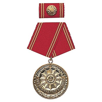 The medal honors MDI 'F.TREUE DIENSTE' 25let GOLD