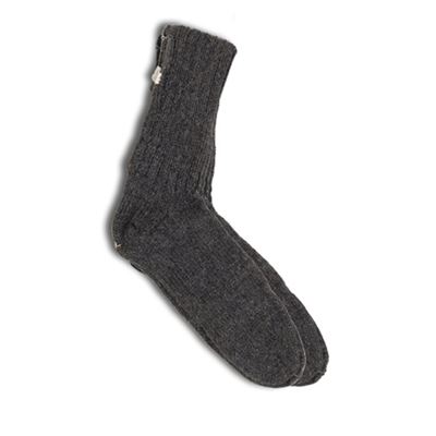 Knitted socks BW winter GREY