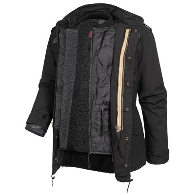 U.S. M65 jacket with liner BLACK REGIMENT