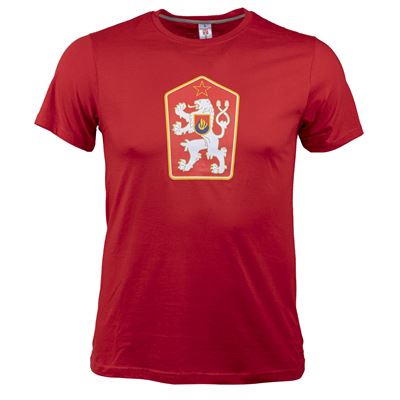T-shirt retro ČSSR RED