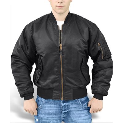 Surplus Ma1 Bomber Jacket Black Armyshop Military Range