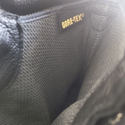 Leather high boots FRENCH GORE-TEX BLACK