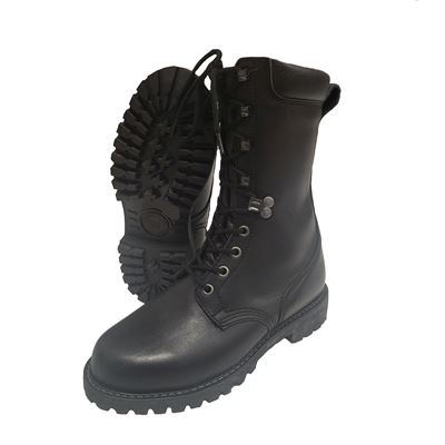 Leather high boots FRENCH GORE-TEX BLACK