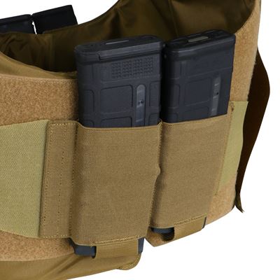 LCS VANQUISH LT PLATE CARRIER COYOTE BROWN