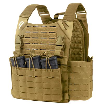 Elite LCS Vanquish Plate Carrier COYOTE BROWN