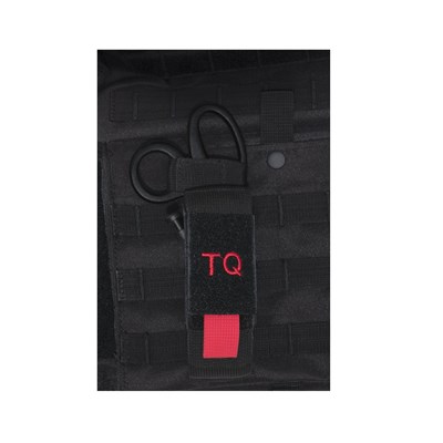 MOLLE Tactical Tourniquet and Shear Holder Pouch BLACK