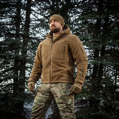 Windblock DIVISION Gen.II hooded fleece jacket COYOTE M-TAC 20413017 19