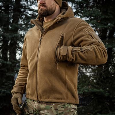 Windblock DIVISION Gen.II hooded fleece jacket COYOTE M-TAC 20413017 17