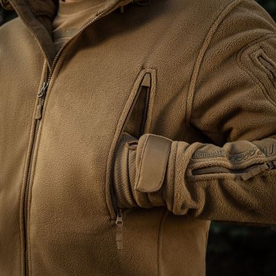 Windblock DIVISION Gen.II hooded fleece jacket COYOTE M-TAC 20413017 16