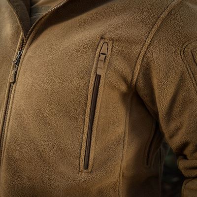 Windblock DIVISION Gen.II hooded fleece jacket COYOTE M-TAC 20413017 15