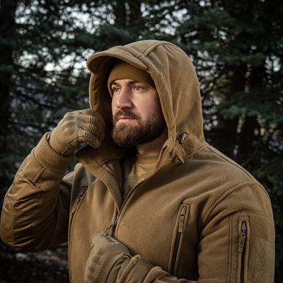 Windblock DIVISION Gen.II hooded fleece jacket COYOTE M-TAC 20413017 8
