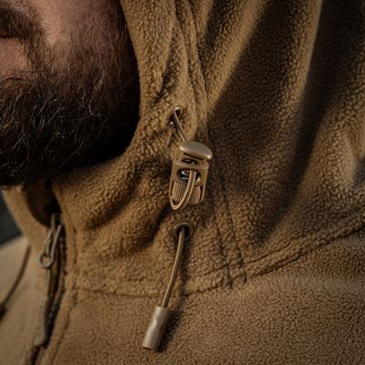 Windblock DIVISION Gen.II hooded fleece jacket COYOTE M-TAC 20413017 6
