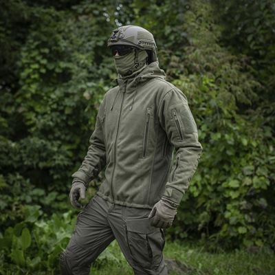 Windblock DIVISION Gen.II GREEN hooded fleece jacket M-TAC 20413062 22