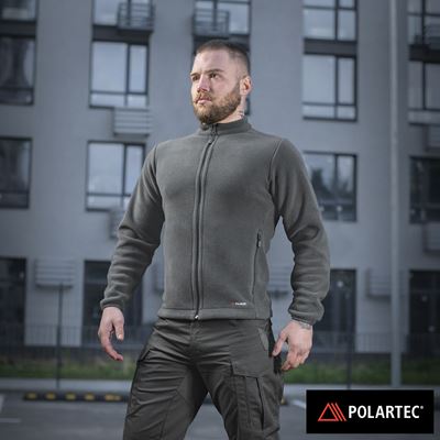 NORD Polartec® fleece zip-up hoodie DARK GREY M-TAC 20467012 3