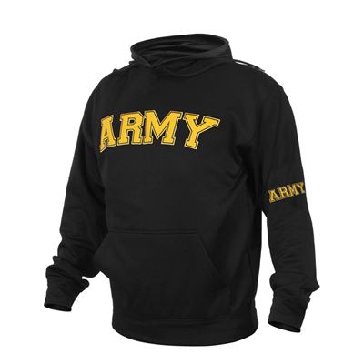 Embroidered ARMY hooded pullover