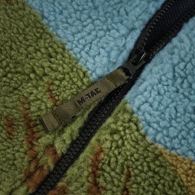 SHERPA fleece zip-up hoodie with CARPATHIANS motif M-TAC 20564001 5