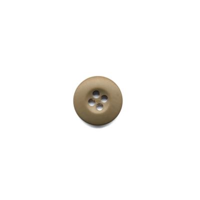 Plastic Button BDU 18mm SAND