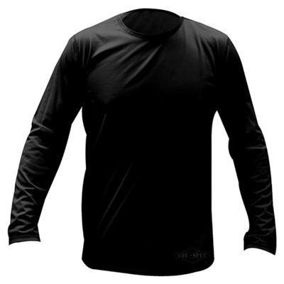 Shirt features ECWCS GEN-3 LEVEL-1 Long Sleeve BLACK