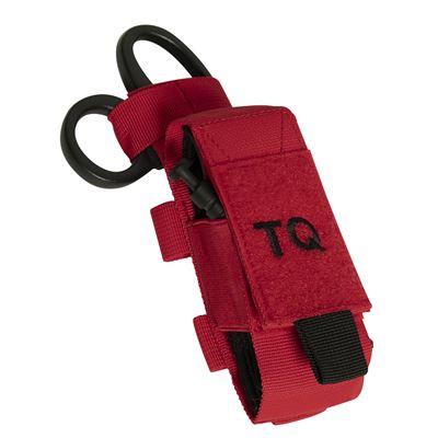 MOLLE Tactical Tourniquet and Shear Holder Pouch RED