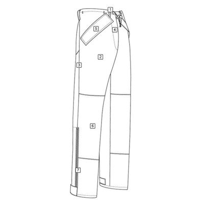 Trousers H2O GEN-2 ECWCS COYOTE