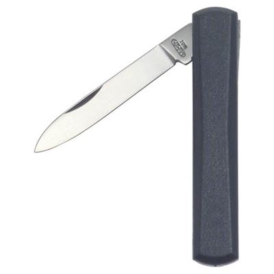 Knife women NH-1 folding stainless steel black plastic handle