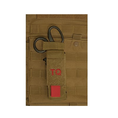 MOLLE Tactical Tourniquet and Shear Holder Pouch COYOTE