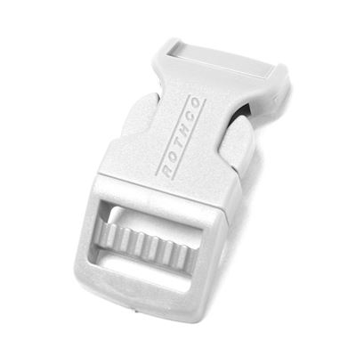 Rothco Side Release Buckle-5/8 White