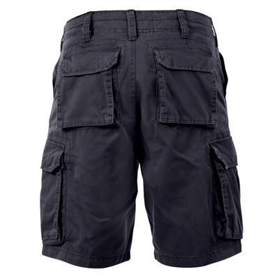Trousers Shorts VINTAGE BLACK PARATROOPER