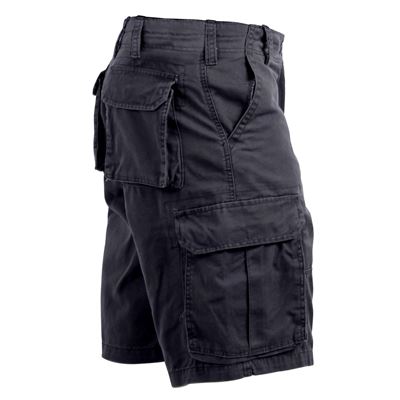 Trousers Shorts VINTAGE BLACK PARATROOPER