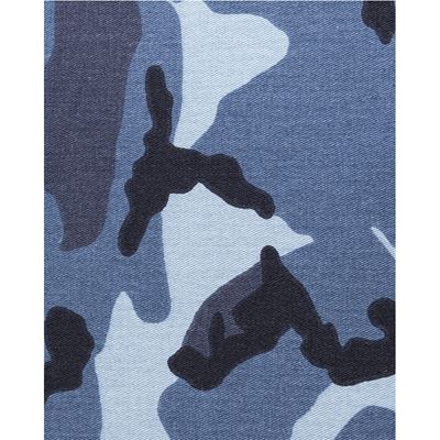 Fabric twill URBAN CAMO BLUE 160cm