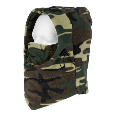 Balaclava fleece polar WOODLAND