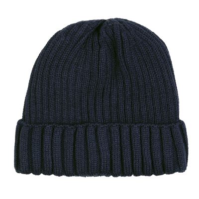 Knitted hat EXTREME BEANIE with insulation BLUE