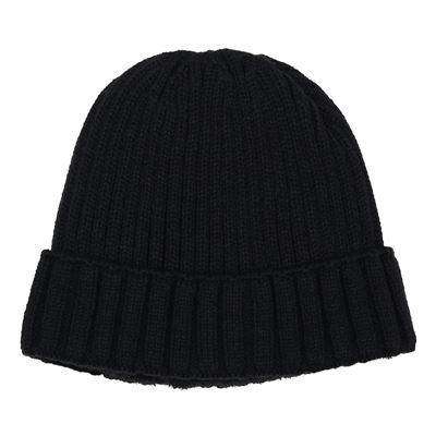 Knitted hat EXTREME BEANIE with insulation BLACK